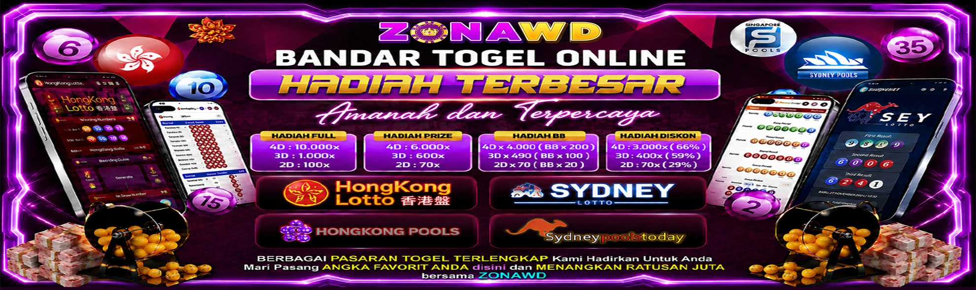 BANNE HADIAH TOGEL