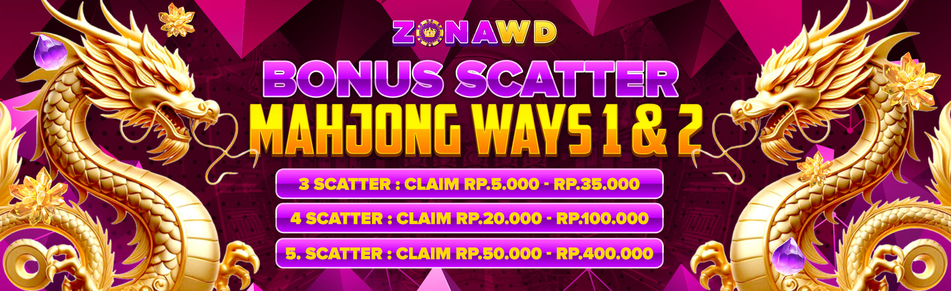 Event Scatter Mahjong Ways 1 & 2